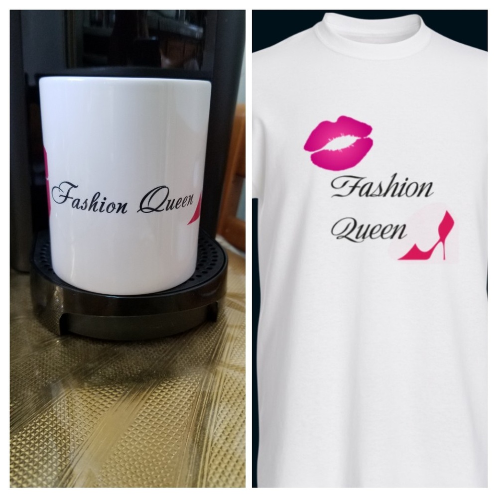 Fashion Queen TEE & COFFEE MUG SET